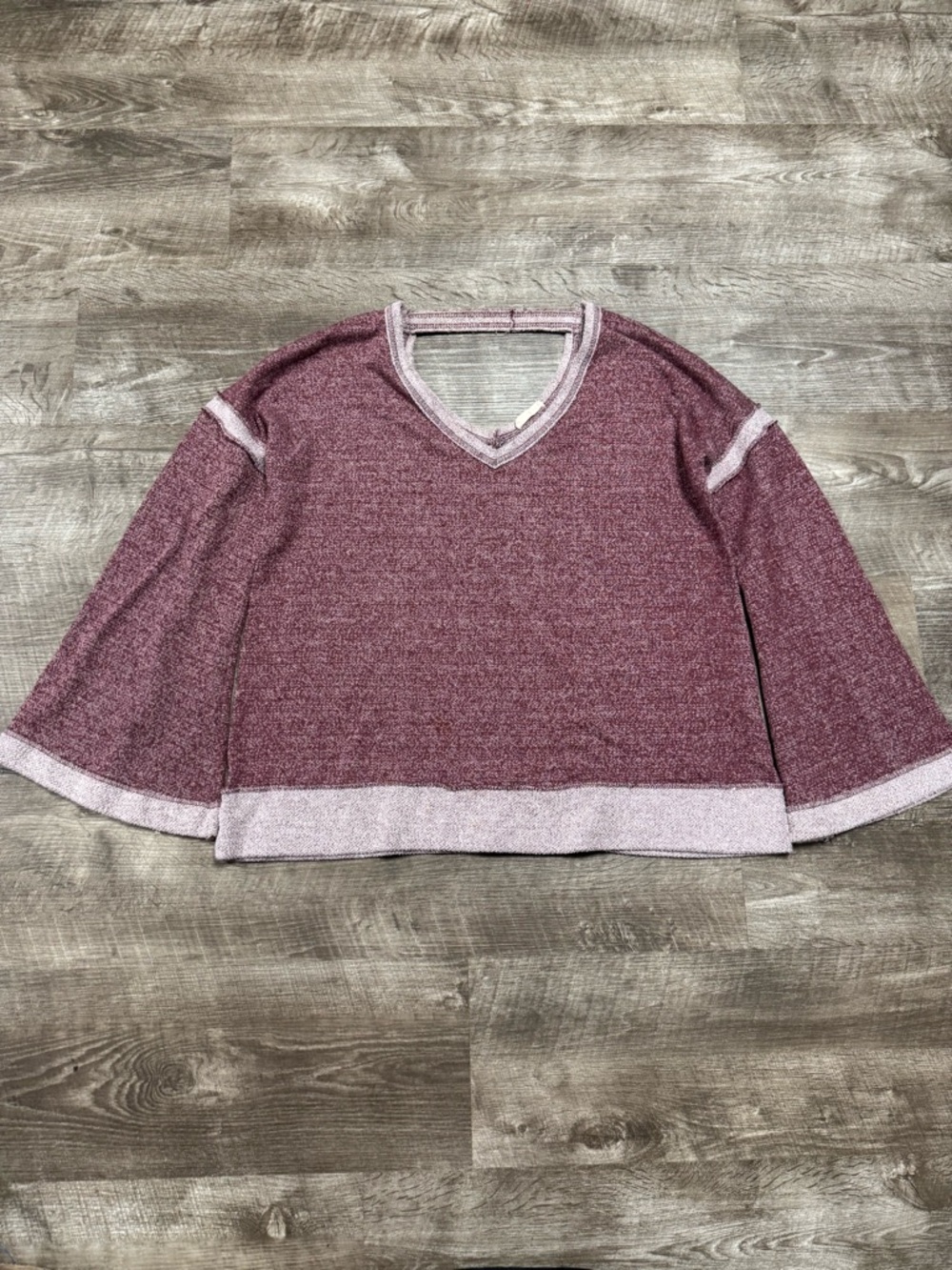 Maronie Flare Sleeve Sweater Size Large